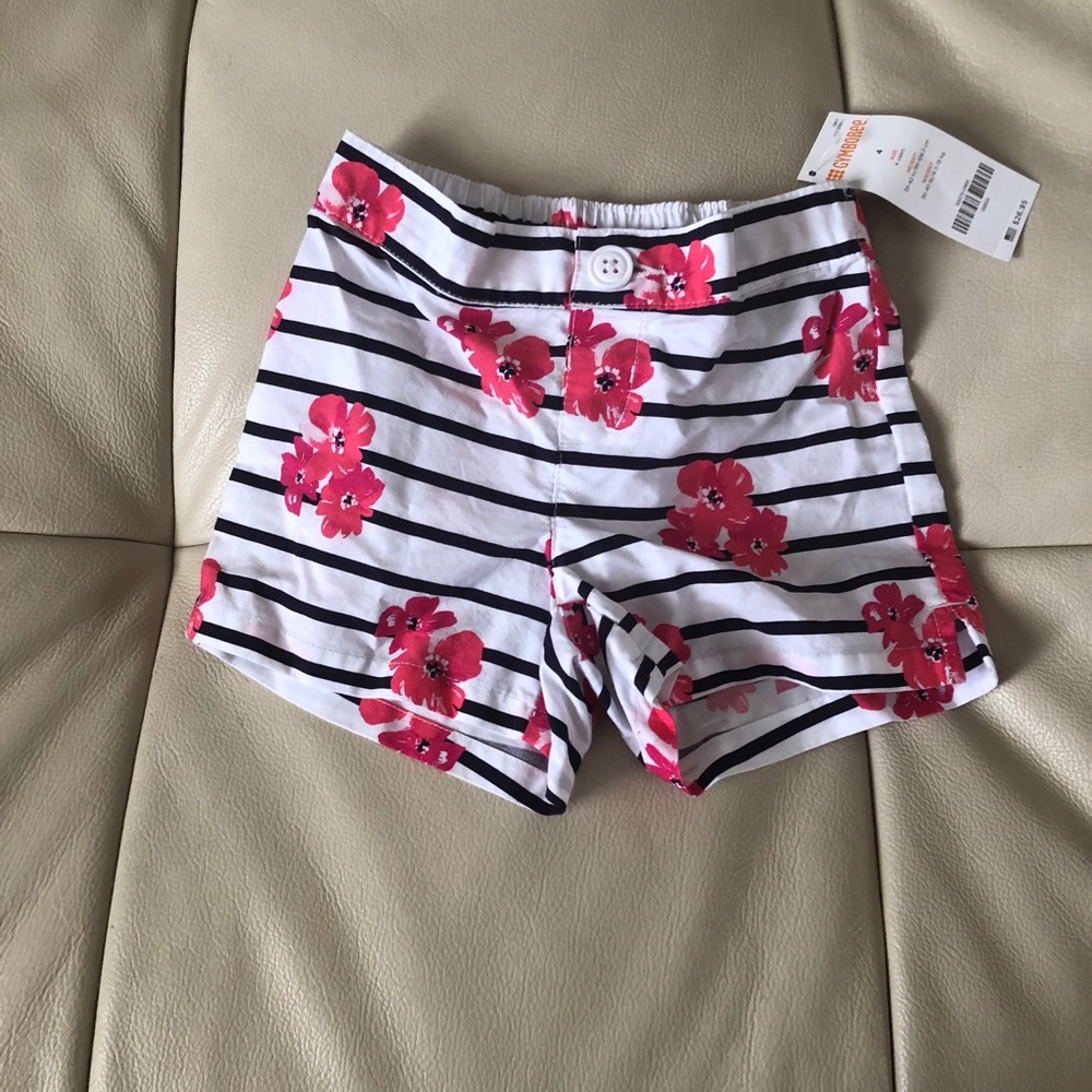 Gymboree floral shorts
